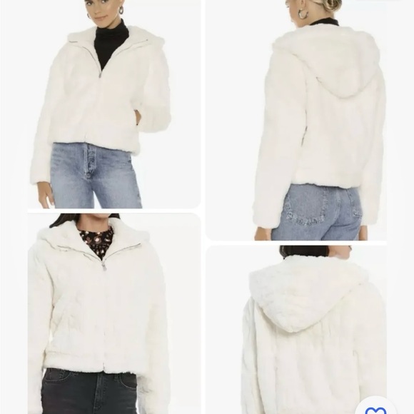 UGG MANDY fauxfur Cream XL - Picture 1 of 2